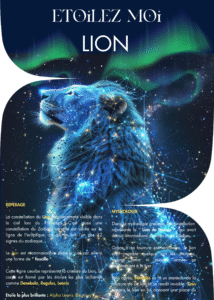 Offrir une étoile dans la constellation du Lion